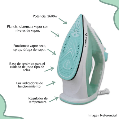 PLANCHA A VAPOR IMACO DE 1600W - ETA1615 - 2