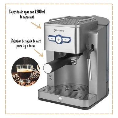 CAFETERA EXPRESO 19 BARES IMACO - IECM192T - 4