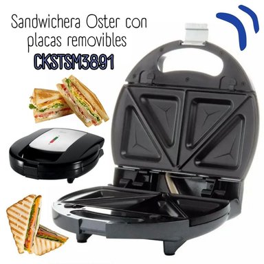 SANDWICHERA OSTER CON PLACAS REMOVIBLES CKSTSM3891-053