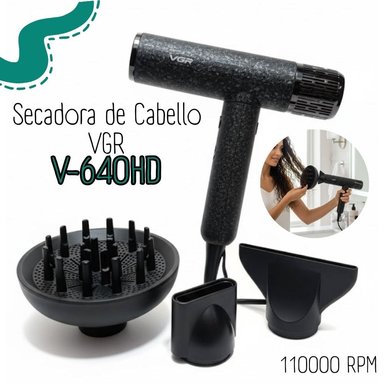 SECADORA VGR V-640 HD