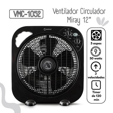 VENTILADOR CIRCULADOR MIRAY 12 VMC-1052