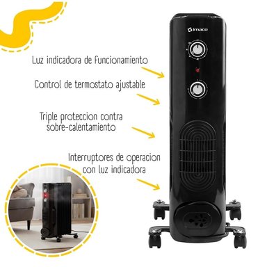 TERMORADIADOR IMACO 7 CELDAS - OFR7NK - 2