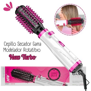 CEPILLO SECADOR GAMA MODELADOR ROTATIVO NEW TURBO PLUS 2300