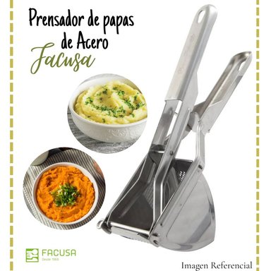 PRENSADOR DE PAPAS FACUSA DE ACERO