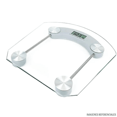 BALANZA PERSONAL DE VIDRIO - MAX. 180KG - 2