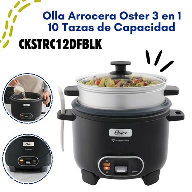OLLA ARROCERA OSTER 3 EN 1 2.2L – CKSTRC12DFBLK-053 - 1