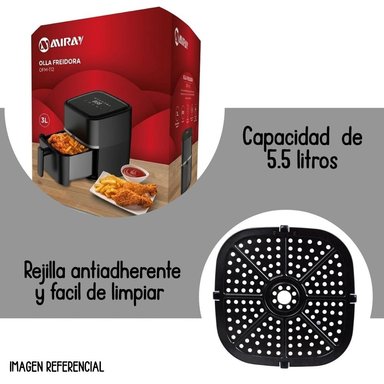 FREIDORA DE AIRE DIGITAL MIRAY DE 3LT - OFM-112 - 5