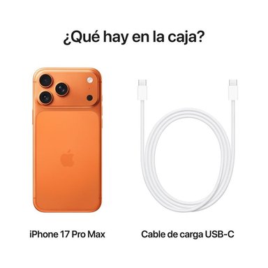 APPLE IPHONE 17 PRO MAX 256GB (ESIM) - COSMIC ORANGE - 7