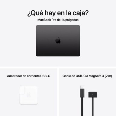 MACBOOK PRO 14″ M5 24GB RAM + 1TB SSD (TECLADO INGLES) - SPACE BLACK - 7