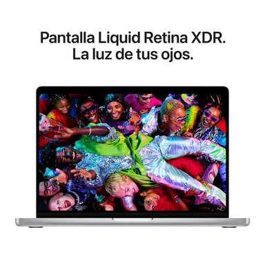 MACBOOK PRO 14″ M5 16GB RAM + 512GB SSD (TECLADO INGLES) - SILVER + REGALO - 5