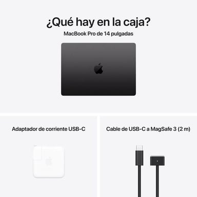 APPLE MACBOOK PRO 14” ( M5 ) 16GB/1TB - SPACE BLACK + REGALO - 8