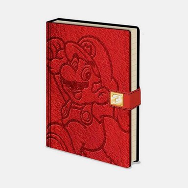 LIBRETA PREMIUM A5 NINTENDO SUPER MARIO QUESTION BLOCK - 1