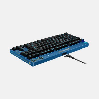 TECLADO LOGITECH G PRO TKL LEAGUE OF LEGENDS GX TACTILE BROWN RGB - 1