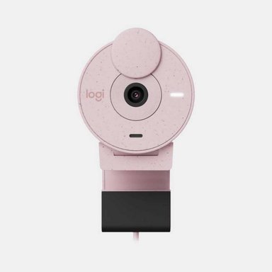 CÁMARA LOGITECH BRIO 300 ROSE FHD 1080P 30FPS - 1