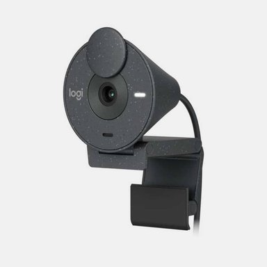 CÁMARA LOGITECH BRIO 300 BLACK FHD 1080P 30FPS - 2