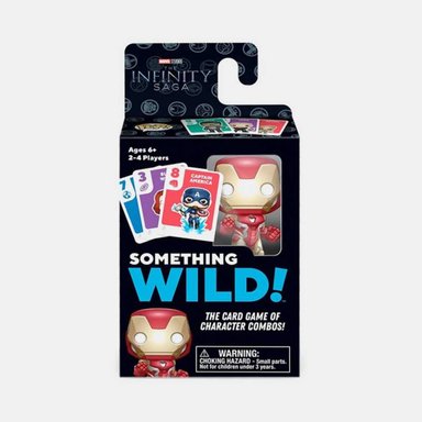 JUEGO CARTAS FUNKO GAMES SOMETHING WILD - IRON-MAN - 1