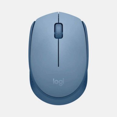 MOUSE LOGITECH M170 WIRELESS - BLUE GRAY - 1