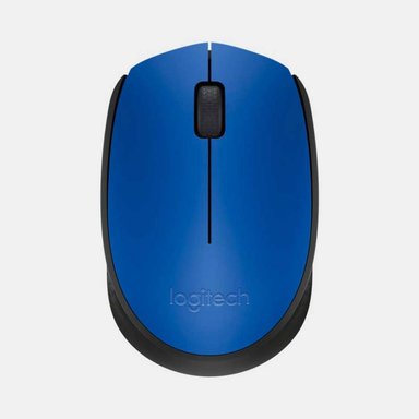 MOUSE LOGITECH M170 WIRELESS - BLUE - 1