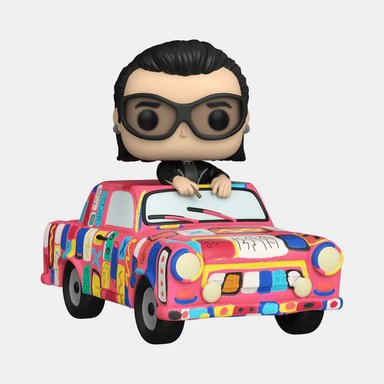 FIGURA FUNKO POP! RIDES: U2 ZOOTV BONO WITH ACHTUNG BABY CAR - 1