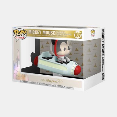 FIGURA FUNKO POP! RIDES WALT DISNEY WORLD 50TH MICKY MOUSE AT THE SPACE MOUNTAIN ATTRACTION - 2