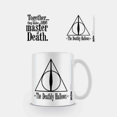 TAZA PYRAMID DE CERÁMICA HARRY POTTER THE DEATHLY HALLOWS