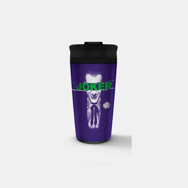 TAZA PYRAMID DE VIAJE BATMAN STRAIGHT OUTTA ARKHAM METAL