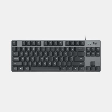 TECLADO LOGITECH K835 TKL BLACK MECHANICAL BLUE SWITCH - 1