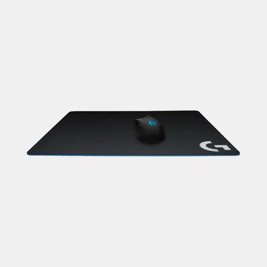 MOUSE PAD LOGITECH G G640 CLOTH LARGE WHITE LOGO 46 X 40 CM ESPESOR 3 MM - 4