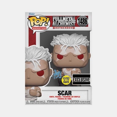 FIGURA FUNKO POP! ANIMATION: FULLMETAL ALCHEMIST BROTHERHOOD SCAR - 2