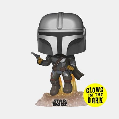 FIGURA FUNKO POP! STAR WARS MANDALORIAN THE MANDALORIAN WITH BLASTER - 1