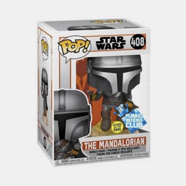 FIGURA FUNKO POP! STAR WARS MANDALORIAN THE MANDALORIAN WITH BLASTER - 2