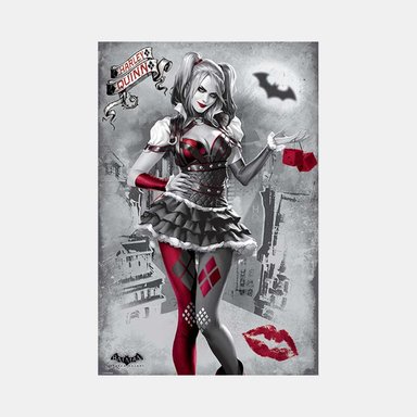 POSTER PYRAMID BATMAN ARKHAM HARLEY QUINN