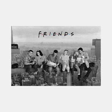 POSTER PYRAMID FRIENDS SKYSCRAPER