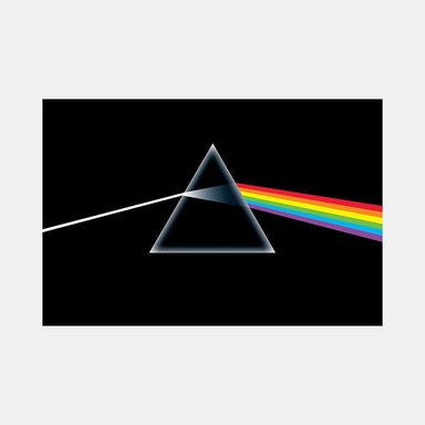 POSTER PYRAMID PINK FLOYD (THE DARK SIDE OF THE MOON)
