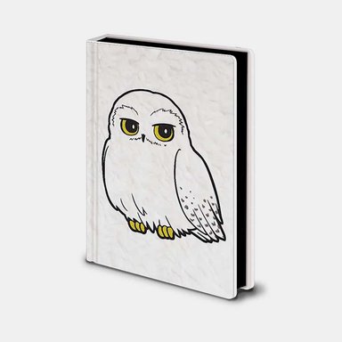 LIBRETA PYRAMID PREMIUM A5 HARRY POTTER (HEDWIG FLUFFY) - 1