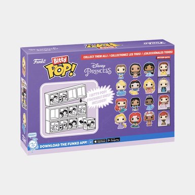 FUNKO BITTY POP!: DISNEY PRINCESS - PEASANT BELLE / POCHAHONTAS / JASMINE / MYSTERY | 4PACK - 2