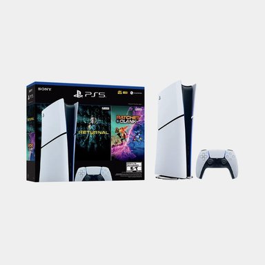 CONSOLA SONY PS5 PLAYSTATION 5 DIGITAL BUNDLE RETURNAL + RATCHET Y CLANK UNA DIMENSIÓN APARTE - 2