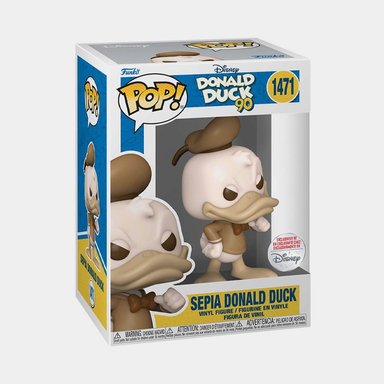 FIGURA COLECCIONABLE FUNKO POP! DISNEY DONALD DUCK 90 SEPIA EXCLUSIVE DISNEY - 2