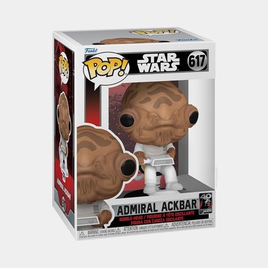FIGURA COLECCIONABLE FUNKO POP! STAR WARS RETURN OF THE JEDI 40TH ADMIRAL ACKBAR (IN CHAIR) - 2