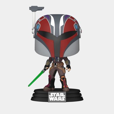 FIGURA COLECCIONABLE FUNKO POP! STAR WARS AHSOKA SABINE WREN (ARMOR) - 1