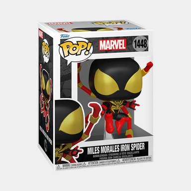 FIGURA COLECCIONABLE FUNKO POP! MARVEL SPIDER-MAN MILES MORALES IRON - 2