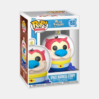 FUNKO POP! TELEVISION: REN AND STIMPY - SPACE MADNESS STIMPY - 2