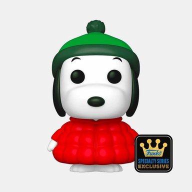 FUNKO POP! TELEVISION: PEANUTS - SNOOPY (IN COAT) | FUNKO SPECIALTY SERIES EXCLUSIVE - 1