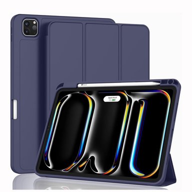 FUNDA IPAD PRO M4 2024 2024 13" CASE SMART AZUL - 1
