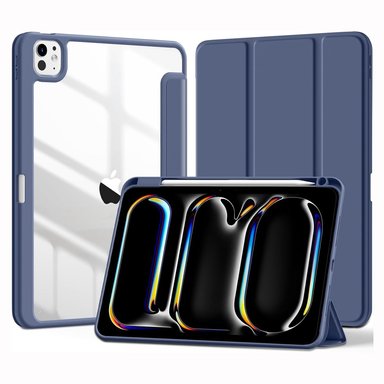 CASE PROTECTOR HIBRIDO PARA IPAD PRO 11 M4 (2024) - AZUL - 1