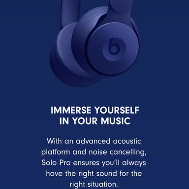 AUDIFONO BEATS STUDIO PRO - ANC - 40HRS - BLUE - 4