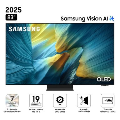 SMART TV SAMSUNG 83' OLED S95F VISION AI BLACK QN83S95FAEXPE - 3