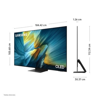 SMART TV SAMSUNG 83' OLED S95F VISION AI BLACK QN83S95FAEXPE - 4