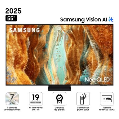SMART TV SAMSUNG 55' NEO QLED 4K QN70F VISION AI (2025) QN55QN70FAGXPE - 4