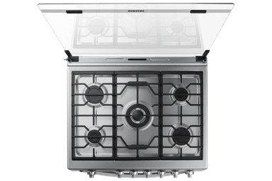 COCINA SAMSUNG 5 HORNILLAS GAS MIRROR LOOK SILVER NX52T7322PS/PE - 5